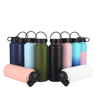 購入 OEM ダブル ウォール スポーツ ステンレス スチール 水瓶 ストロー 350/550/750/960/1200/1800ML 軽量 散歩用 隔水水瓶 日中水分を保持 online manufacture