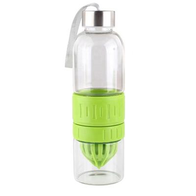 購入 簡単に持ち帰り 屋外 700ml ガラス注入水瓶 Bpaフリー トリタン 再利用可能なガラス フルーツ注入水瓶 漏れ防止 上部と口幅 online manufacture