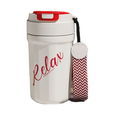 購入 460ml ダブル壁真空漏れ防止コーヒータンブラー サーモス 16オンス ステンレス鋼 断熱タンブラー フリップ蓋付き 断熱時間が長い online manufacture