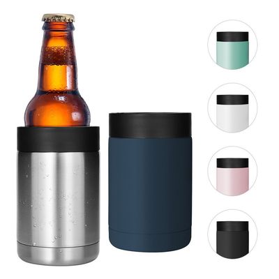 購入 380ML パーソナライズド ダブル壁ステンレス鋼真空瓶 冷蔵庫 絶縁式ビール冷蔵庫 収納器 16OZ スリム缶 使いやすい online manufacture
