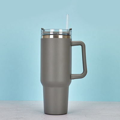 購入 40オンス トンブル 柄とストロー 黒 汗 抵抗性 ステンレス 隔離 壁付き トンブル 蓋とストロー BPA ありません online manufacture