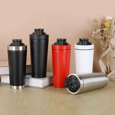 購入 ステンレスステール プロテインシェイカ ボトル 27.0 Fl オンス 絶縁 漏れ防止 BPA 無 徒歩 online manufacture