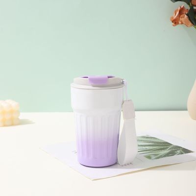 購入 380ml 良い価格 ファッショナブル グラデント ダブルウォール カフェカップ 旅行用真空瓶 online manufacture