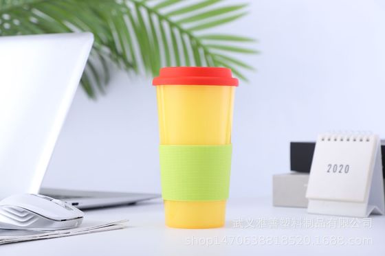 購入 旅行キャンプ用プラスチック16オンスコーヒーマグ BPAフリー 軽量 online manufacture