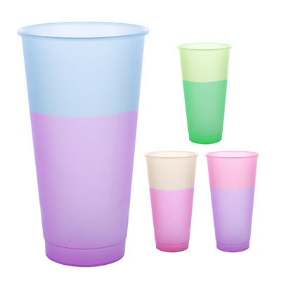 購入 500ml プラスチック スペースカップ 大容量 シンプルなデザイン カラー変化カップ ステンレス ステンレス 蓋 online manufacture
