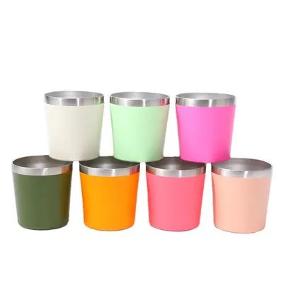 購入 食品グレード 12オンス ステンレス・スチールコーヒーカップ 8オンス ステンレス・スチール 旅行用カップ 車用洗碗機 安全 BPA 無 BSCI/ISO9001 認証 オンライン製造