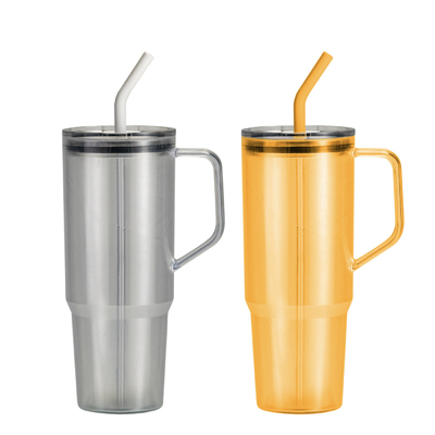 購入 オーダーメイド 40oz単層ハンドルカップ 大容量ストローカップ 屋外や旅行のためのポータブルプラスチックタンブラー オンライン製造