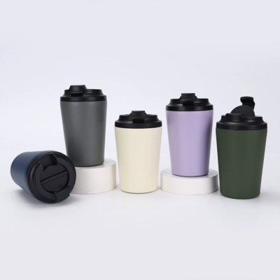 購入 Cross-border Insulated Cups 304 Stainless Steel Coffee Tumbler High Appearance Level Men's And Women's Water mugs Portable Business And Household Custom オンライン製造