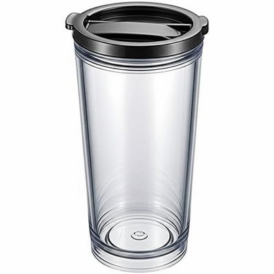 購入 Slide Closure Lid Plastic Tumbler 15 Oz Capacity Stackable and Durable Design オンライン製造