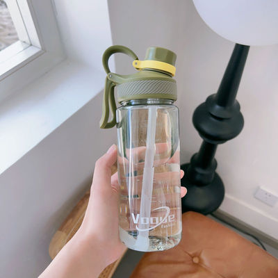 軽量 650ml 850ml 大容量 オーダーメイド プラスチック製 水瓶 ロゴ フィットネス 移動用のポータブル 水瓶 密封 漏れ防止